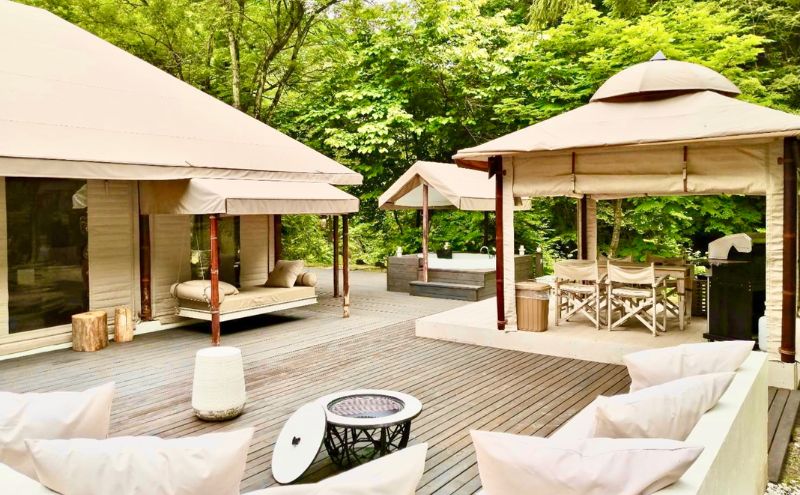 KEIKOKU GLAMPING TENT(渓谷グランピングテント)>外観