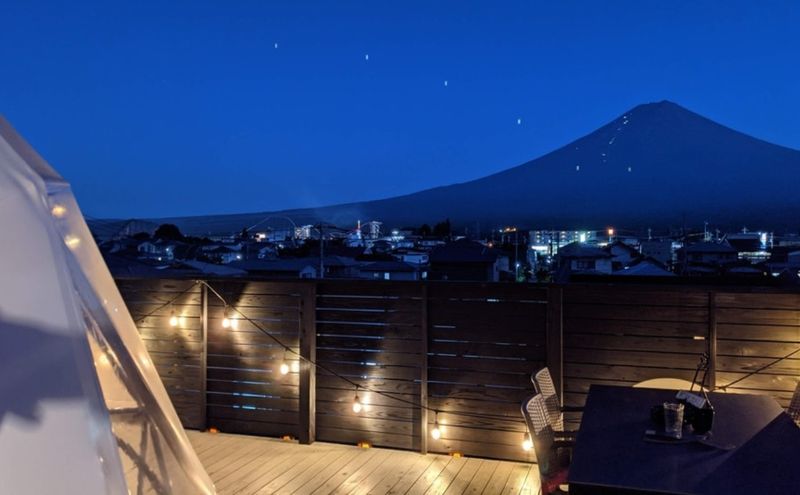 山梨県のグランピング：Mount Fuji Panorama Glamping（マウントフジ・パノラマ・グランピング）