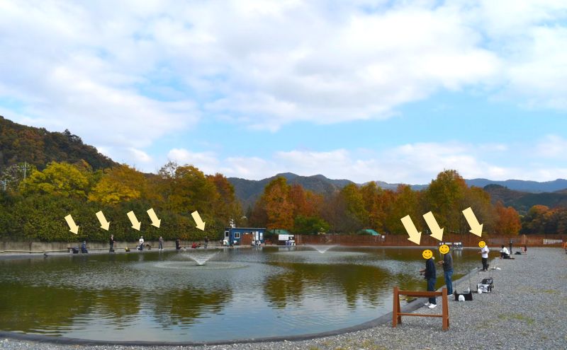 ウォーターパーク長瀞：釣り場