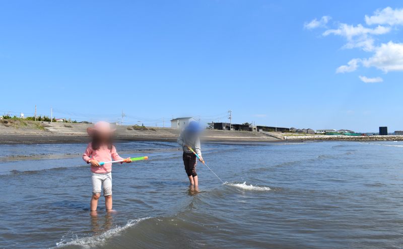 ブリーズファミリーキャンプ:海遊び