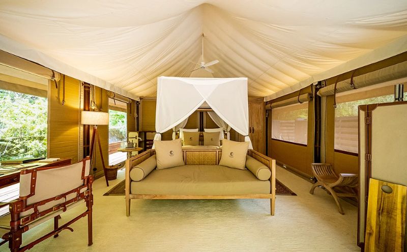 KEIKOKU GLAMPING TENT（渓谷グランピングテント）＞内装